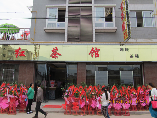 荥经红茶馆-电地暖系统